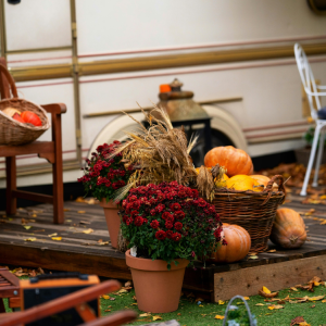 Pumpkin Porch Design in Hattiesburg, MS
