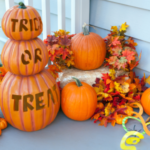 Pumpkin Porch Design in Hattiesburg, MS