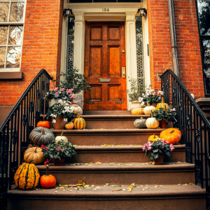 Pumpkin Porch Design in Hattiesburg, MS